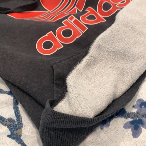 Adidas Hoodie with Red Logo - Picture 5 of 6